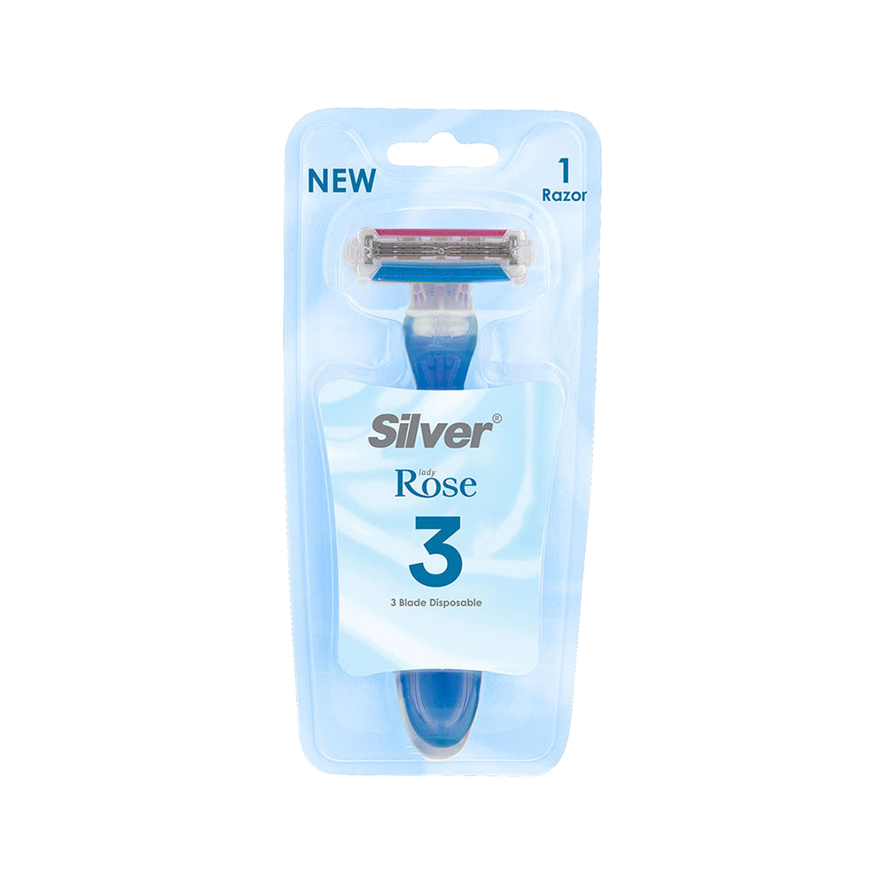 تیغ چند بار مصرف 3 لبه رز3 زنانه