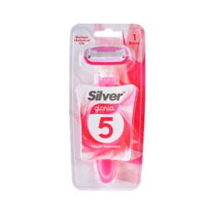 تیغ چند بار مصرف 5 لبه گلوریا5 زنانه