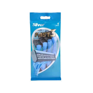 تیغ چند بار مصرف 3 لبه فست3 (پک 4 عددی)