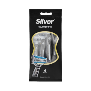 تیغ چند بار مصرف 3 لبه اسمارت3 (پک 4 عددی)