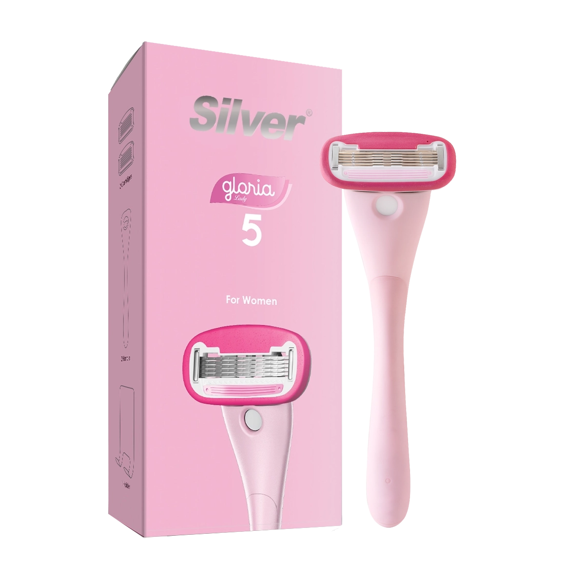 تیغ گلوریا۵ سیستم صورتی