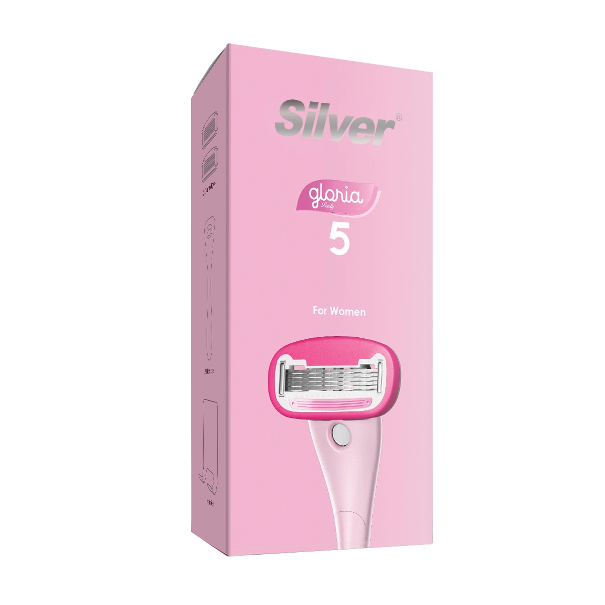 تیغ گلوریا۵ سیستم صورتی - تصویر 4